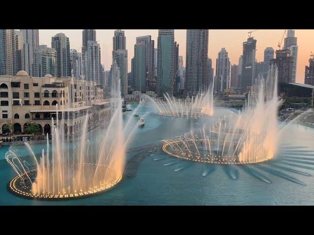 The Dubai Fountain - Burj Khalifa Lake