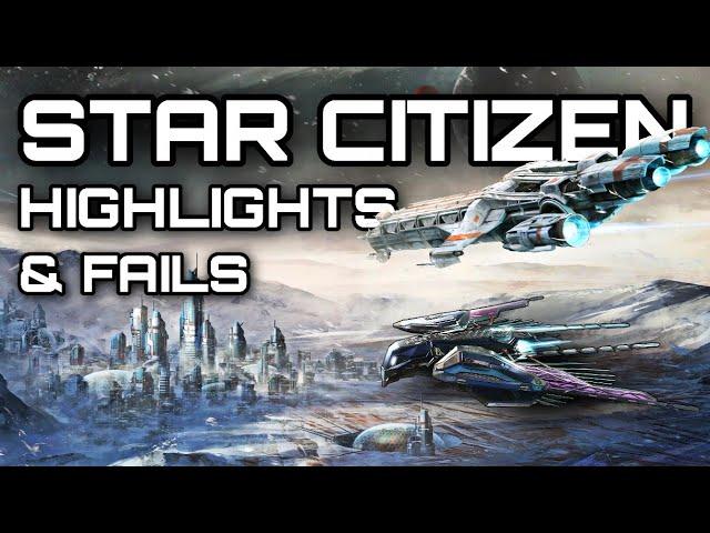 Star Citizen Highlights & Fails of a Bounty Hunter!