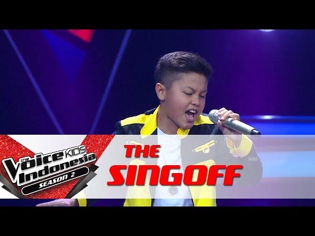 Andrew "Can't Stop The Feeling" | Sing Off | The Voice Kids Indonesia Season 2 GTV 2017