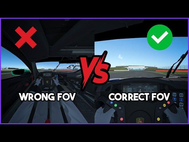 How to PROPERLY adjust your FOV in iRacing - Tutorial (2024)