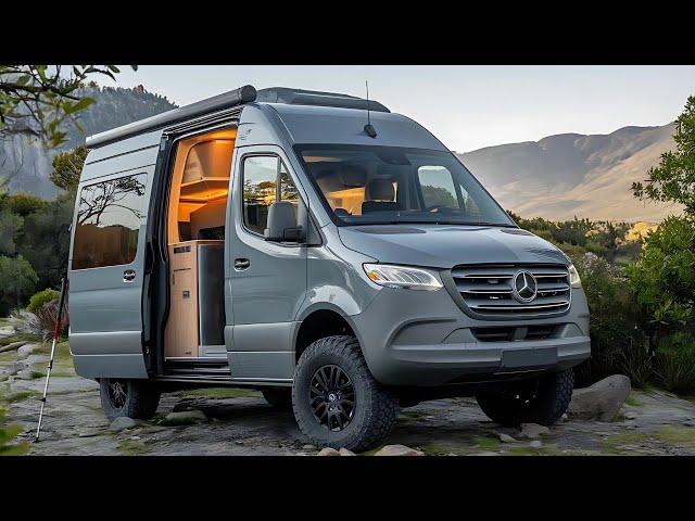 New 2025 Mercedes 4x4 Camper Van Review | Is This the Perfect Overlanding Van?