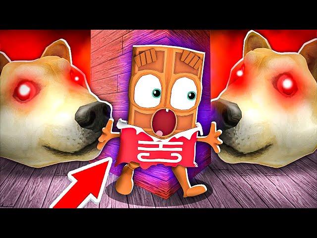  СБЕЖАЛ От Самого *ЗЛОГО* DOGE ДОГИ ! ЛАБИРИНТ в ROBLOX ! ЧОКО