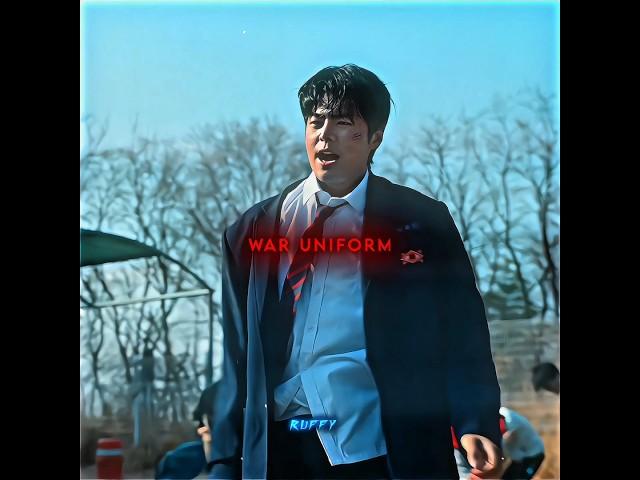 【 Baku's School Uniform  Vs Fighting Uniform  || WEAK HERO CLASS 2 EDIT 】#weakheroclass2
