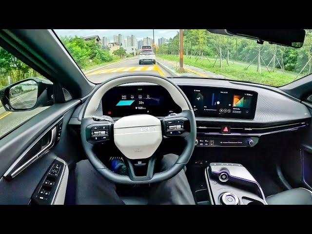 The New 2025 Kia EV6 GT-Line FACELIFT POV Test Drive