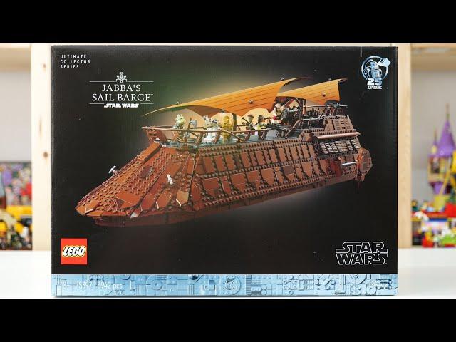 LEGO Star Wars 75397 Jabba’s Sail Barge - LEGO Speed Build Review