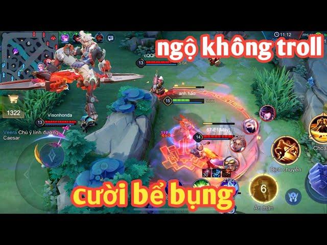 Liên Quân _ Thánh Nhây Ngộ Khỉ Tái Xuất | Troll Cả Team Bạn Cười Không Nhặt Được Mồm