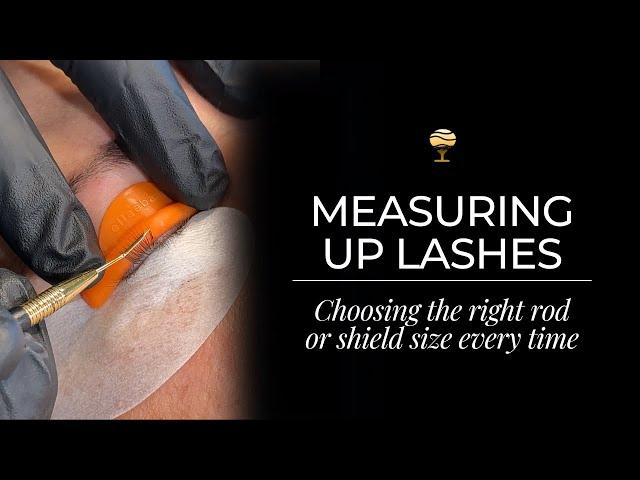 Lash Lift Tutorial: Choosing the Right Rod & Shield Size Every Time!