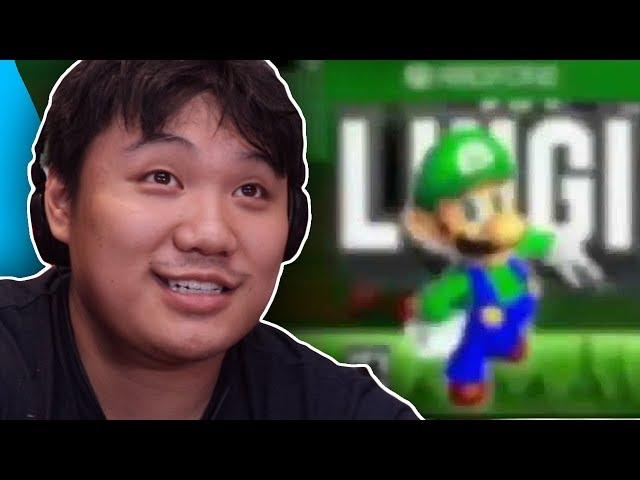 Reacting to SUPER LUIGI FOR THE XBOX ONE