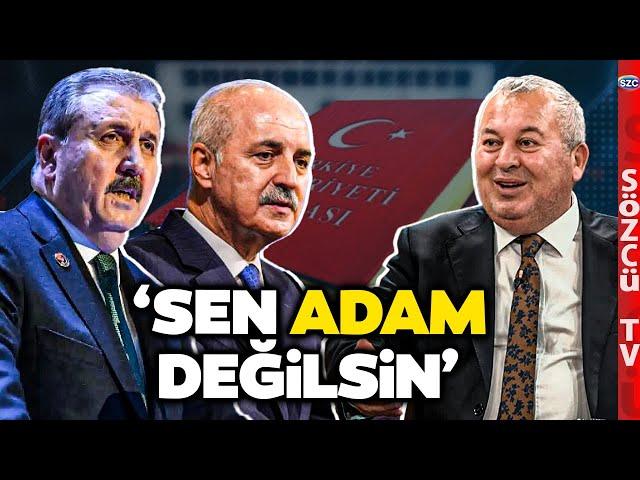 Cemal Enginyurt Mustafa Destici ve Numan Kurtulmuş'a Ateş Püskürdü! 'Sen Adam Değilsin'