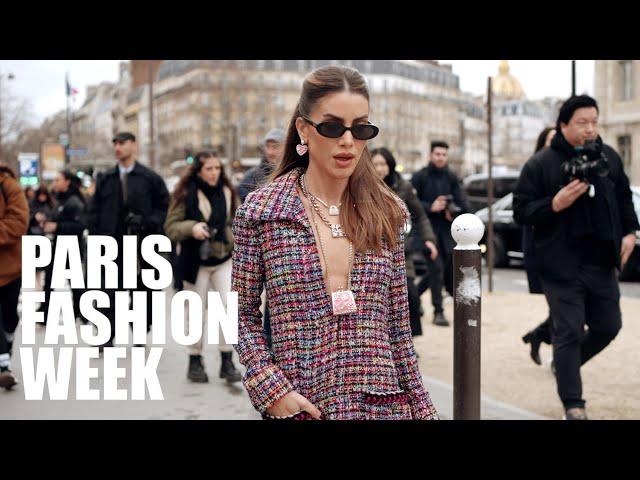 CHANEL FW24 l Womenswear l STreetStyle Paris Fashion Week Part 2