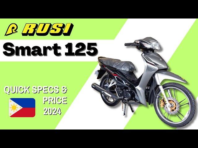 RUSI Smart 125 | NEW from RUSI! | Quick Specs & Price | 2024