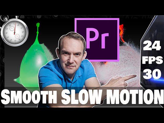 SLOW MOTION FOR LOW FRAME RATES - Premiere Pro In 1 MINUTE! Tutorial 2021