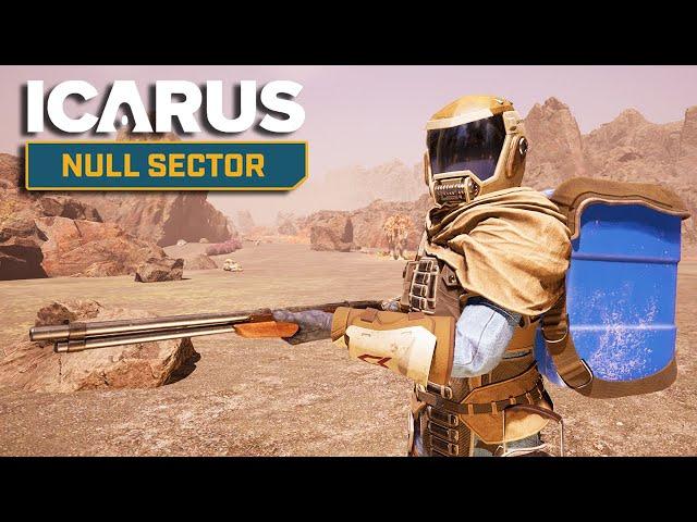 Starting Preparations for a Null Sector Base - Icarus Null Sector