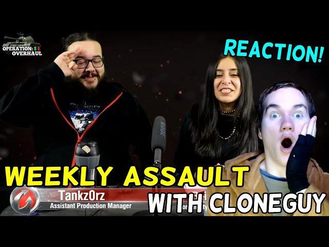 WEEKLY ASSAULT (REACTION) || Operation: OVERHAUL || World of Tanks: Mercenaries