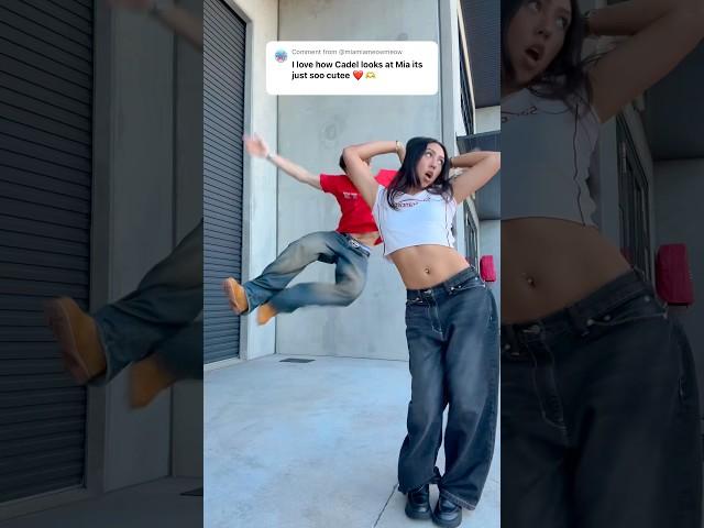 VIRAL TIKTOK DANCE!  | Cadel and Mia #shorts
