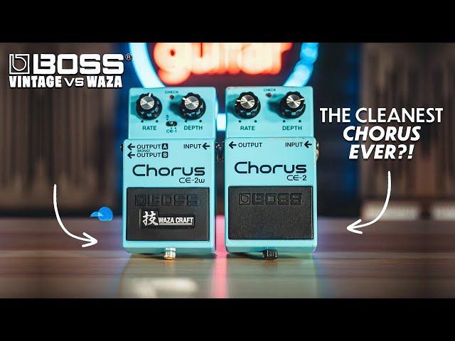 Old vs Modern | Boss CE-2w vs CE-2 Chorus Shootout