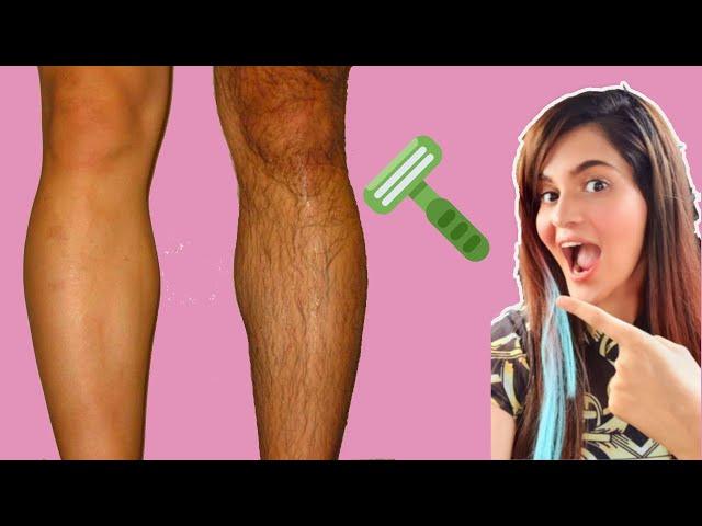 Sis, how to shave your legs perfectly without shaving cream?