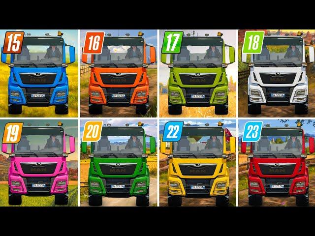 Fs15 Vs Fs16 Vs Fs17 Vs Fs18 Vs Fs19 Vs Fs20 Vs Fs22 Vs Fs23 | Trucks | Timelapse