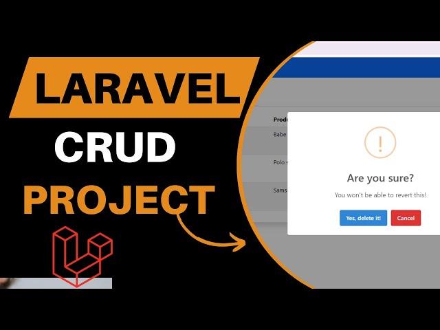 10. Laravel CRUD Project - Delete Product (2024)