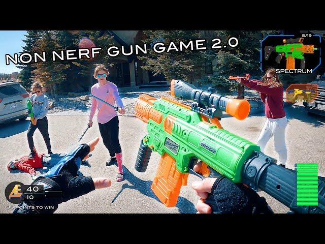 NERF GUN GAME | NON NERF EDITION 2.0 (First Person Shooter!)