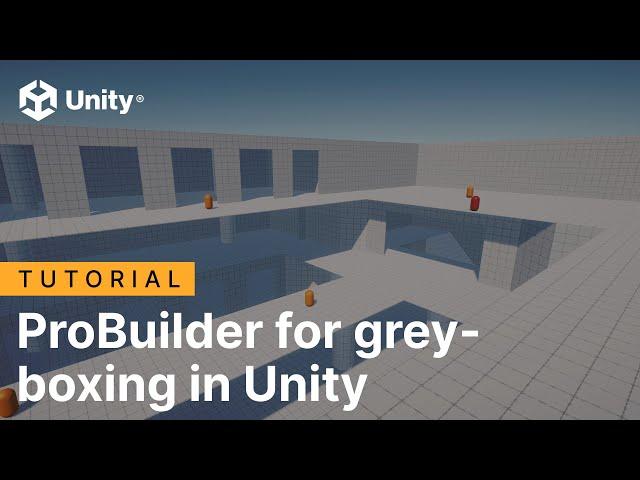 ProBuilder for grey-boxing in Unity | Tutorial