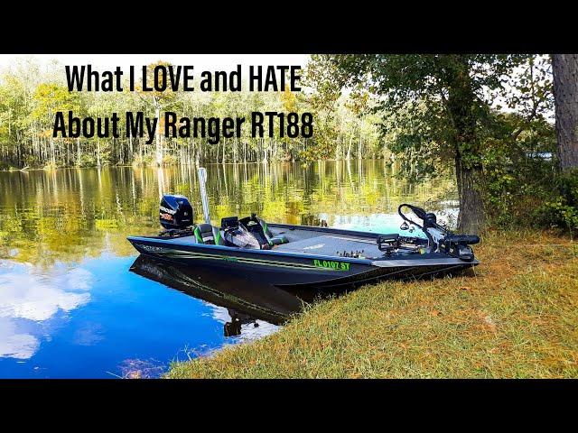 What I LOVE and HATE About My NEW BOAT!! // Ranger RT188 Overview