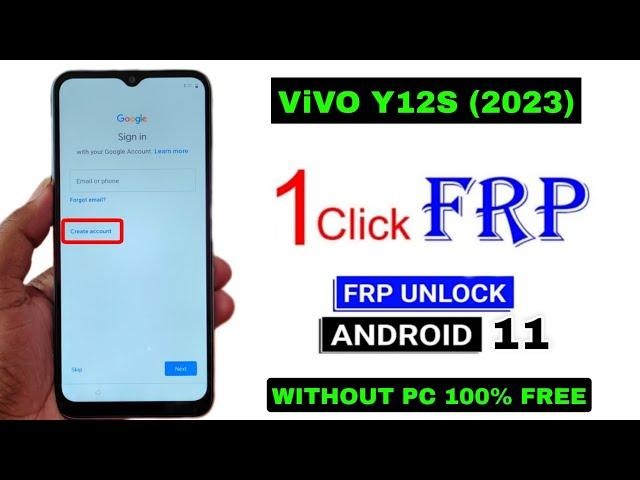 ViVO Y12S FRP BYPASS 2023 | Fix YouTube Update (Without Pc) Vivo Y12s Frp Bypass Android 11