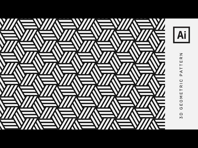 Geometric Seamless Pattern | Adobe Illustrator