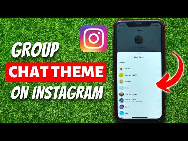How To Change Chat Theme on Group Chat on Instagram