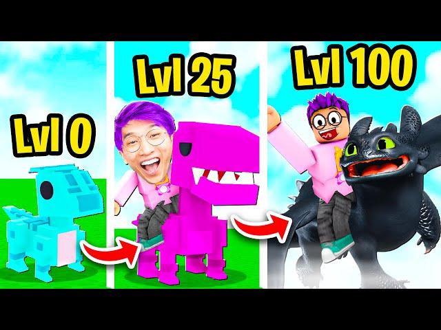 Can We Go MAX LEVEL In ROBLOX DINOSAUR CITY! (UNLOCKED TOOTHLESS & GODZILLA?!)