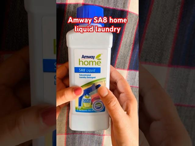 Amway SA8 liquid laundry #amway #amwayproducts