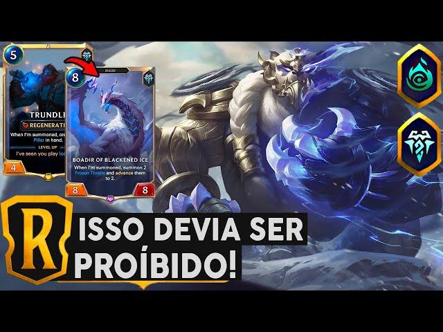 TILTAMOS O OPONENTE  NOVO BOADIR RAMP É INSANO  | TRUNDLE VOLIBEAR DECK | LEGENDS OF RUNETERRA