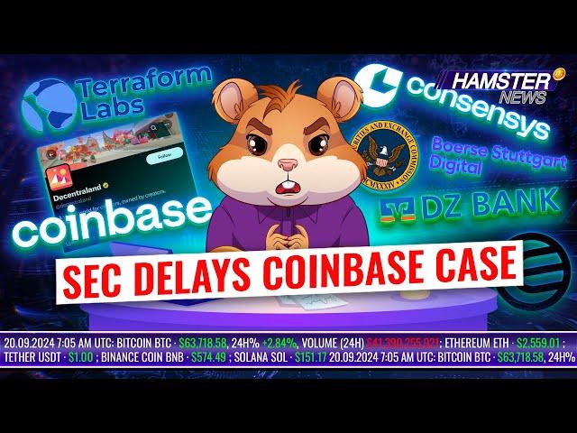 Terraform Labs shuts down, SEC delays Coinbase case, Decentraland hacked on X ️ Hamster News