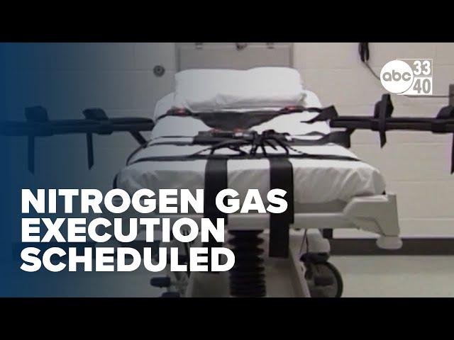 Alabama to carry out the 2nd nitrogen gas execution in the US