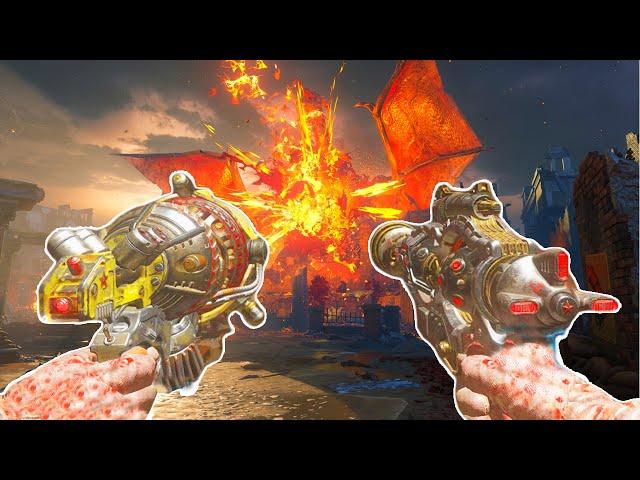 BLACK OPS 3 ZOMBIES "GOROD KROVI" EASTER EGG SOLO BOSS FIGHT COMPLETION! (BO3 Zombies)