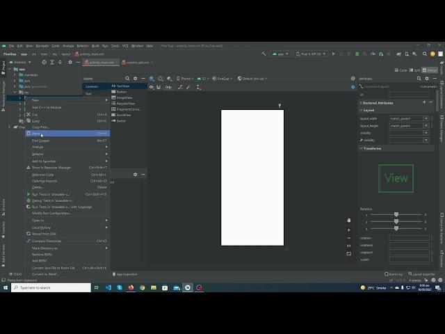 How to Add an Image to the Drawable Folder in Android Studio