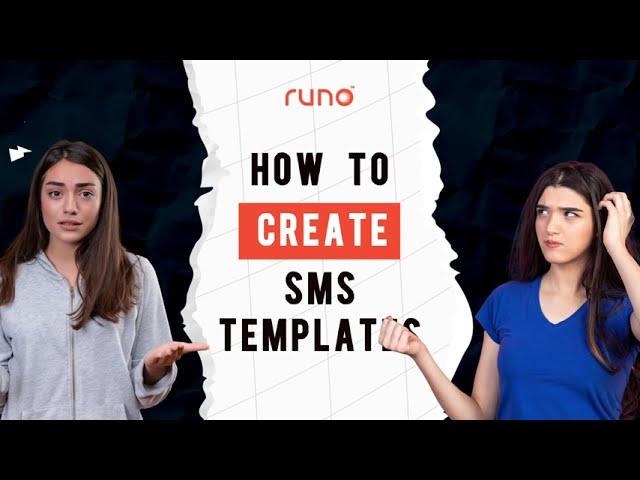 How to create SMS templates | Web Version | Runo