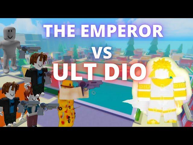 Jojo Blox - THE EMPEROR SERVER VS ULTIMATE DIO