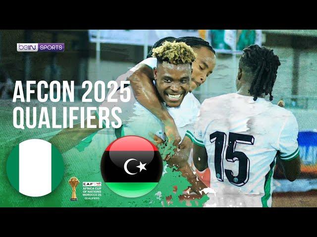 Nigeria vs Libya | AFCON 2025 Qualifiers HIGHLIGHTS | 10/11/24 | beIN SPORTS USA