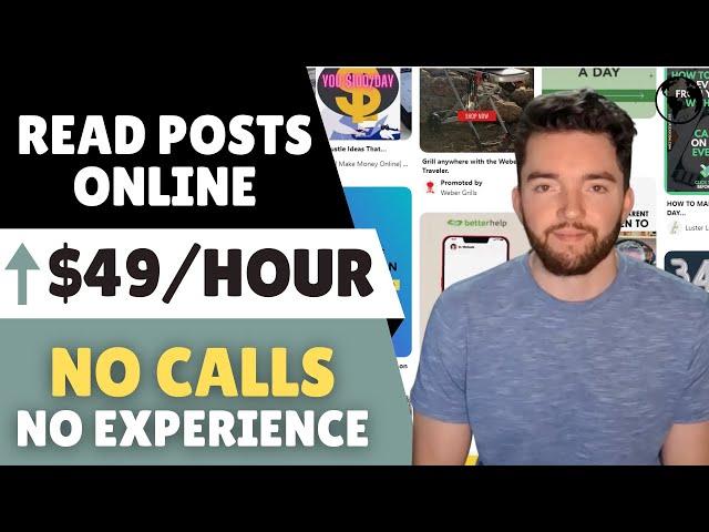 Make ⬆️$49/Hour Working From Home Reading Posts Online