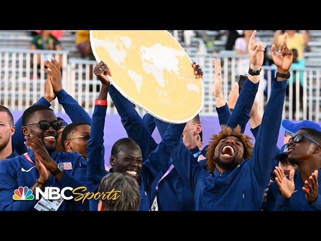 All 13 golds from Team USA's record-setting track world championships | NBC Sports