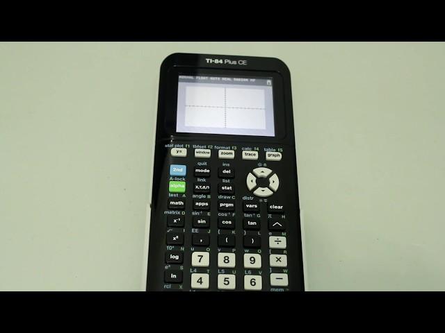 How to Reset Your Calculator Window to the Standard Window Setting on TI-84 Plus CE