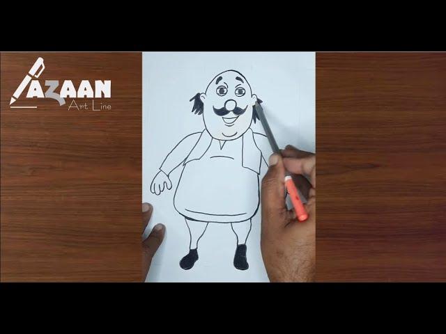 how to Draw Motu Drawing Step By Step Tutorial aaartworks 2022