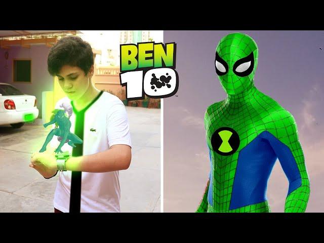 Ben 10 Transforming into Spider Man | Fan Made Short Film