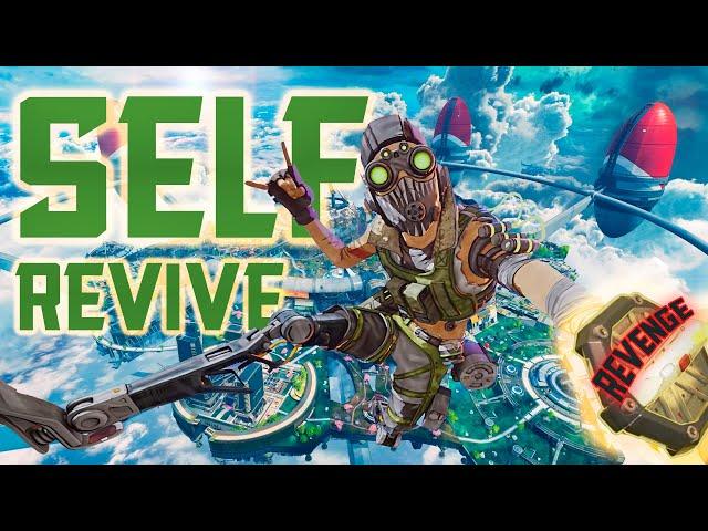 HOW TO SELF-RESS IN APEX LEGENDS? | Нереальный камбэк ОКТЕЙНА на ОЛИМПЕ