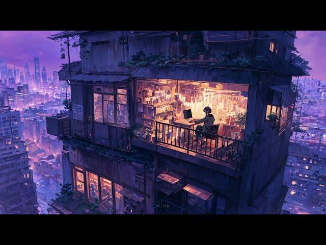 rain heal your soul  rainy lofi songs to make you calm down and feel better ️ relax, study, work.