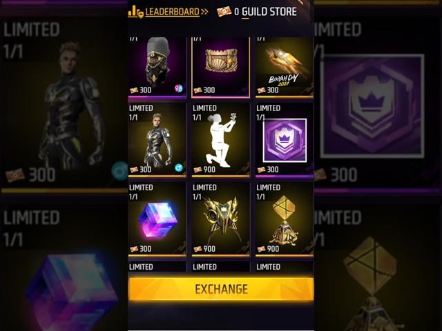 new guild token new rewards  #freefire #ff #newevent #garena #ob44update #trending #viral #foryou