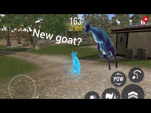 Играю в goat simulator free new update, часть 36-ая.