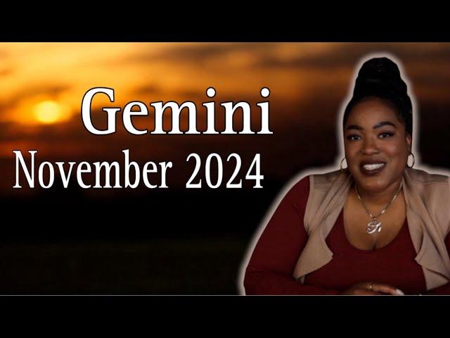 GEMINI - “Going Against The Grain - You Continue To Blossom” | NOVEMBER 2024 | Psychic Tarot Reading