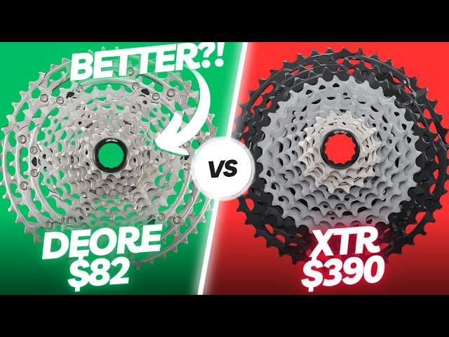 Shimano's $82 All-Steel Deore Cassette is BETTER than the $390 Titanium XTR Option